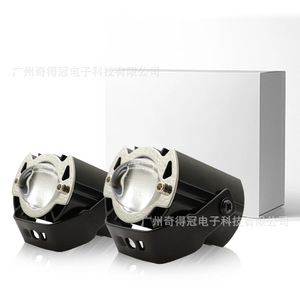 ไฟหน้ารถจักรยานยนต์ Qideguan แบบสองสี LED 9-36v สำหรับยานยนต์ไฟฟ้า - Product Image 4