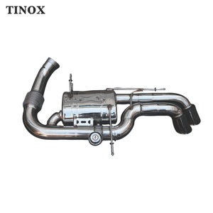 Performances élevées pour BMW Série 2 F22 2014-2018 Système d'échappement à soupape électronique avec quatre embouts en fibre de carbone - Product Image 2