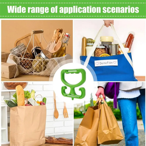 Nouvelle poignée ergonomique robuste pour sacs d'épicerie et sacs alimentaires, support de transport pour sacs et seaux - Product Image 4