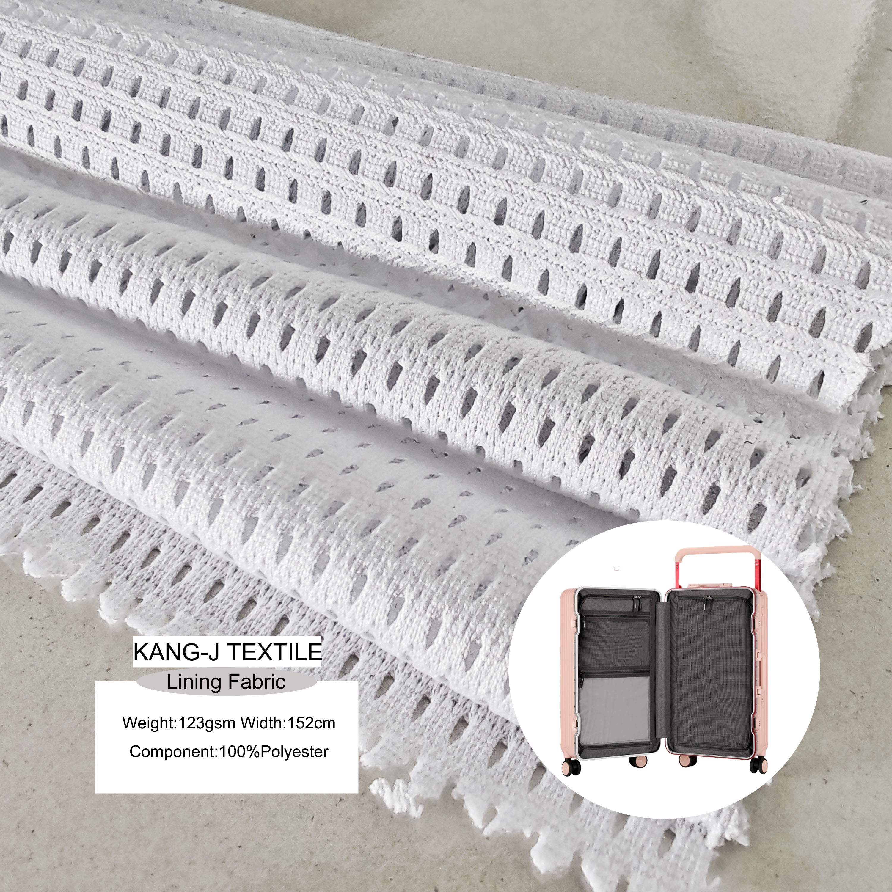 Trending Hot Products Polyester Linner Fabric for Casual Sports Backpacks Luggage and Interlining Use Fabric