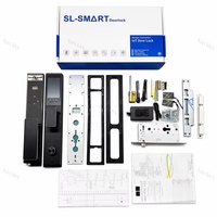 Cerradura Inteligente Auvinx para Puerta, Cerradura Digital con Cámara, Huella Dactilar, Contraseña, Tuya WIFI