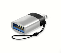 Adaptateur OTG Type-C vers USB 3.0 - Compatibilité universelle pour clés USB, souris, claviers et plus encore |   Origine Chine