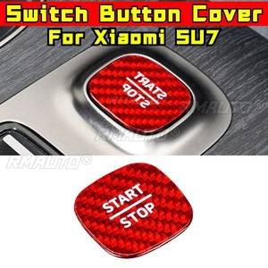ระบบสตาร์ทเครื่องยนต์แบบไร้กุญแจ สำหรับ Xiaomi SU7 ปุ่มกดสตาร์ท/ดับเครื่องยนต์ รีโมทสตาร์ท อุปกรณ์เสริมในรถยนต์ - Product Image 2