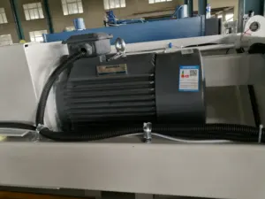 Máquina de tesoura de folha de metal 6x2500, cortador automático de tesouras cnc