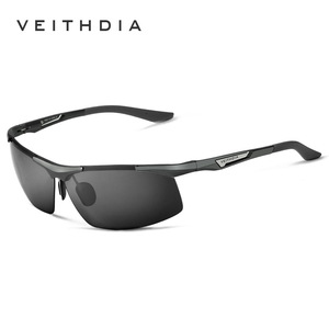 Veithdia Men's Aluminum Magnesium Sunglasses Polarized UV400 Outdoor Sports Fishing Cycling Driving Black 6562 - Product Image 4