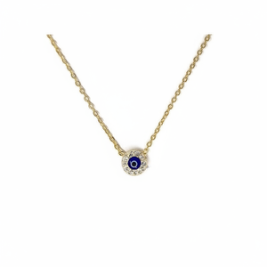 Collar colgante de moda Diseño de mal de ojo para estilo y protección - Product Image 2