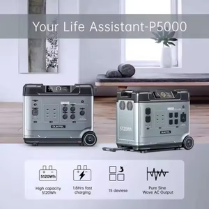 OUKITEL P5000 Pro สถานีพลังงานแสงอาทิตย์แบบพกพา 4000W 5120WH เครื่องกำเนิดไฟฟ้าสำหรับใช้งานกลางแจ้ง EU US DDP ระบบจ่ายพลังงานไฟฟ้าทดแทน UPS - Product Image 4