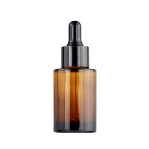 Flacon compte-gouttes <span class=keywords><strong>de</strong></span> luxe en verre ambré 30 ml, <span class=keywords><strong>vide</strong></span>, pour cosmétiques, essences et huiles essentielles, avec pipette, pour emballage <span class=keywords><strong>de</strong></span> soins <span class=keywords><strong>de</strong></span> la peau - Product Image 5