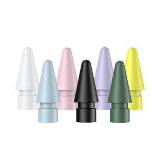Pointes de remplacement colorées et élégantes en plastique double couche, qualité officielle, souples et résistantes, pour crayons et stylets - Product Image 1