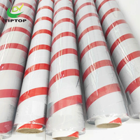 Rouleau de feuille de PVC souple flexible transparent Tiptop pour couvertures de livres, tapis de table, fichiers de bureau et emballage en plastique