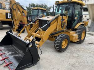 Alat Berat Bekas Cat 420f Backhoe <span class=keywords><strong>Loader</strong></span> Penggerak Empat Roda Multifungsi untuk Dijual dengan Operasi Fleksibel - Product Image 3