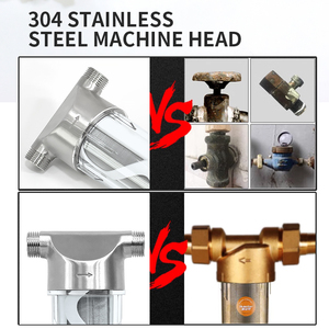 Máy lọc nước gia đình bằng thép không gỉ 304, dòng chảy lớn, lọc toàn bộ hệ thống nước trong nhà - Product Image 5