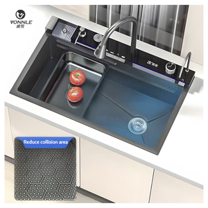 Display digitale tecnologia a nido d'ape <span class=keywords><strong>cucina</strong></span> intelligente lavello da <span class=keywords><strong>cucina</strong></span> lavelli da bagno lavello singolo - Product Image 1