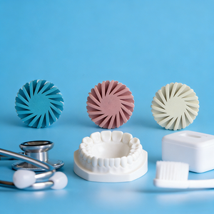 Kit de polissage de résine <span class=keywords><strong>composite</strong></span> de qualité médicale Ai Oral Electric Dental, 6 pièces, disque diamanté pour pièce à main basse vitesse - Product Image 1