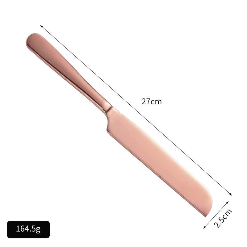 Bread knife rose gold
