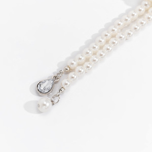 Conjunto de joyas, collares de hermandad, joyería de madera Rasta, collar de perlas barrocas para niñas, collar de mejor amigo gif - Product Image 5