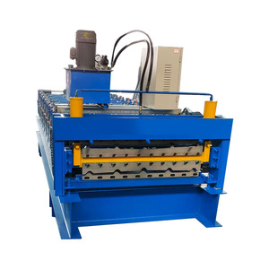 Tự động kim loại tráng men ngói sản xuất máy móc, tôn tấm mái cán tạo thành máy - Product Image 3