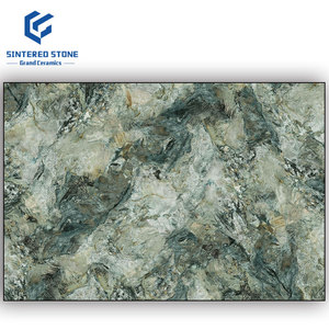 Grand 1600x3200mm màu xanh lá cây thiêu kết đá sứ ngói cho sàn ngoài trời phòng tắm biệt thự khu vực ăn uống khu vườn phòng khách hội trường - Product Image 4