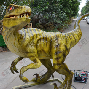 Dinosaurio Animatrónico de Fábrica, Dinosaurio Mecatrónico Velociraptor, Modelo de Dinosaurio Robótico Realista de Tamaño Natural, Modelos Animatrónicos - Product Image 4