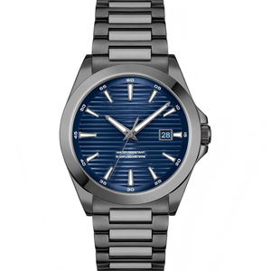 Reloj Mecánico de Lujo para Hombre de 42 mm, Acero Inoxidable 316L, Movimiento Automático 8215, Resistente al Agua 5 ATM, Correa de Silicona - Product Image 1