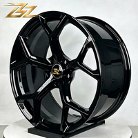 Jantes en alliage d'aluminium forgé monobloc BZ Manufacturer, jantes auto 20 21 22 pouces 5x112 pour Audi A5 SQ5 RS6 RS Q8 RS7