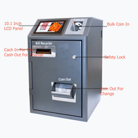 Distributeur Automatique de Billets Bancaire TPV avec Écran Tactile pour Pièces et Billets