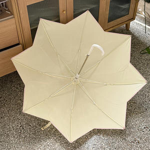 <span class=keywords><strong>Parapluie</strong></span> coréen automatique à pétales, grande taille, double usage (soleil/pluie), pour femme, renforcé, résistant au vent, portable, haute qualité - Product Image 5