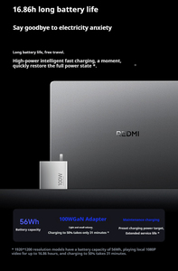Xiaomi REDMI Book 16 2025ノートブックビジネスノートブック16*512GB 32GB * 1テラバイト/2.2K/2.5K Core5-220H/210Hコスト効果の高いラップトップ