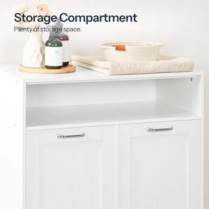 Fondlive fondlive ארון אחסון חדר אמבטיה עם שתי הטיה-out כביסה tilt - Product Image 6