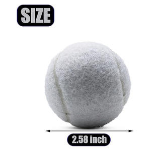 Pelota de tenis de aduana color logo entrenamiento negro rosa azul blanco pelota de tenis fábrica profesional de tenis - Product Image 3