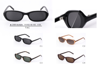 Lunettes de soleil ovales rétro Finewell 2505, UV400, logo personnalisé, acétate de qualité supérieure, polarisées, pour femmes et hommes