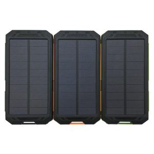Nuovo prodotto Solare Caricatore Solare della Banca di Potere <span class=keywords><strong>20000</strong></span> mAh 2 Porte USB <span class=keywords><strong>Powerbank</strong></span> Con fiash Luce Per Telefoni cellulari - Product Image 4