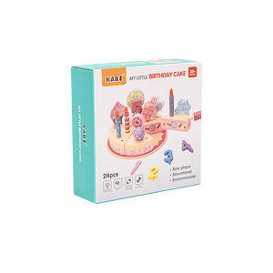 Mầm non giả vờ chơi thực phẩm món tráng miệng Set Montessori vai trò chơi mô phỏng bánh sinh nhật cắt đồ chơi nhà bếp cho trẻ em trai cô gái - Product Image 6