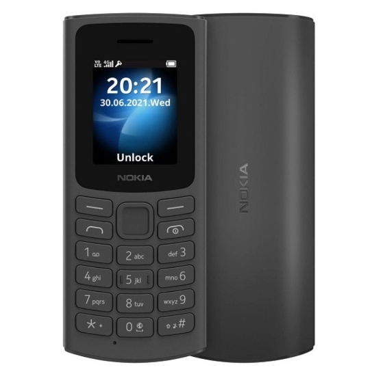 Keypad Phone for NOKIA 105-2023 Mobile Phone Dual Sim 2G Wholesale Cheap Price Bar Feature Cellphone Big Button Fast Delivery