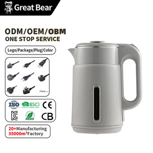 Great Bear Factory Direct 2L Stainless Steel Automatic Shut-Off Electric <strong>Hot</strong> <strong>Water</strong> <strong>Kettle</strong> 1500W Fast Heating for Household Hotel - Product Image 1