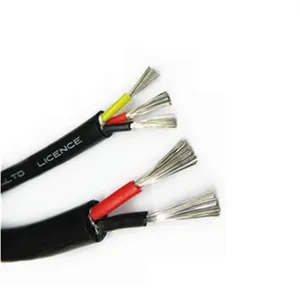 Factory besten custom starke AWG draht 2 3 4-core PVC 2.5 mm2 ummantelte kabel kupfer draht