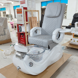 เก้าอี้นวดสปาทำเล็บเท้าสุดหรูทันสมัย สีขาว แดง ดำ เบจ ชมพู เขียว ฟ้า สำหรับร้านเสริมสวย ไม่ต้องใช้น้ำประปา - Product Image 5