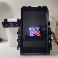 Radio Mobil Android 14 CarPlay 13,6 inci untuk Nissan GTR GT-R R35 2008 2009-2017 Layar Multimedia Stereo Player GPS Head Unit