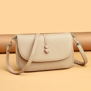 Sacs à bandoulière compacts de luxe, sacs à main en cuir PU, sacs à main à rabat, sacs à main pour femmes - Product Image 4