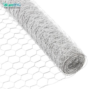 Factory Direct Hexagonal <b>Wire</b> Netting Galvanized Steel <b>Mesh</b> for Garden and Animal Fencing - Product Image 2