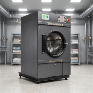Séchoir industriel série QMA 35 kg, séchoir à tambour électrique automatique autonettoyant, garantie 1 an pour équipement de blanchisserie commerciale - Product Image 3