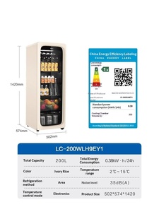 Refrigerador Pequeño <span class=keywords><strong>Haier</strong></span> de 200L, Sin Escarcha, Vitality Ice Bar, Elegante, para Hogar y Oficina - Product Image 5