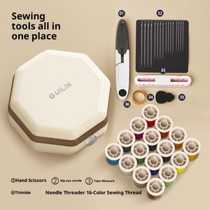 Kit de Costura Magnético Mini, Portátil, <span class=keywords><strong>para</strong></span> Viajes, Reparaciones en el Hogar, Dormitorio, Juego de Agujas e Hilos - Product Image 3