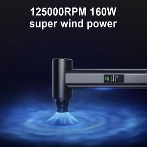 Souffleur d'air électrique peu encombrant pour clavier d'ordinateur Nettoyage de l'électronique pour appareil photo sans fil Dépoussiéreur d'air comprimé - Product Image 2