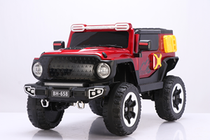 Voiture électrique télécommandée en plastique pour enfants, modèle SUV, double siège, pour garçons et filles, idéale pour les sorties en famille - Product Image 3