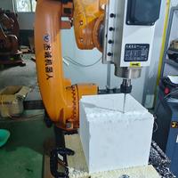 Robot de Grabado CNC de 6 Ejes Kuka, Brazo Robótico de Fresado, Tallado 3D para Piedra/Madera/Espuma con Cambiador Automático de Herramientas