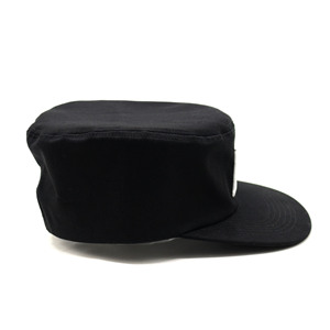 Factory Low MOQ Custom 3D Embroidery Flat Brim Cotton <strong>Red</strong> Flat <strong>Top</strong> <strong>Hats</strong> - Product Image 3
