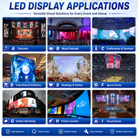 Comptoir de bar LED incurvé mobile, affichage publicitaire couleur, comptoir de réception numérique personnalisé pour événements, hôtels, clubs