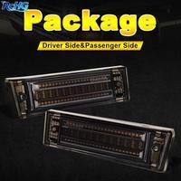 Feux latéraux à LED fumés pour Chevy C10 C20 C30 GMC C1500 C2500 Suburban Blazer Jimmy 1981-1991