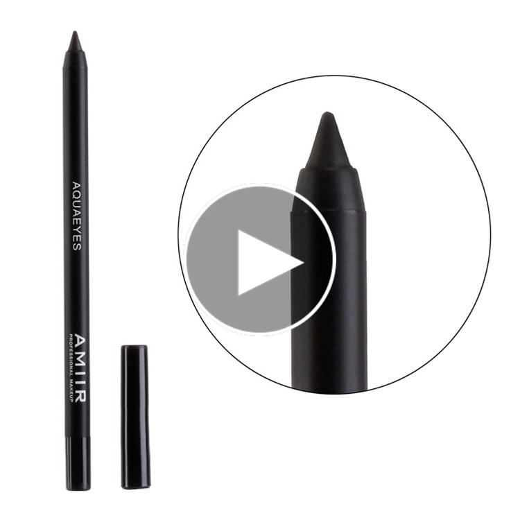 Waterpoof Long Lasting Kajal Eyeliner Pencil With Pencil Sharpener